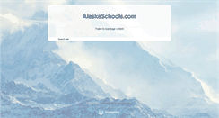 Desktop Screenshot of alaskaschools.com